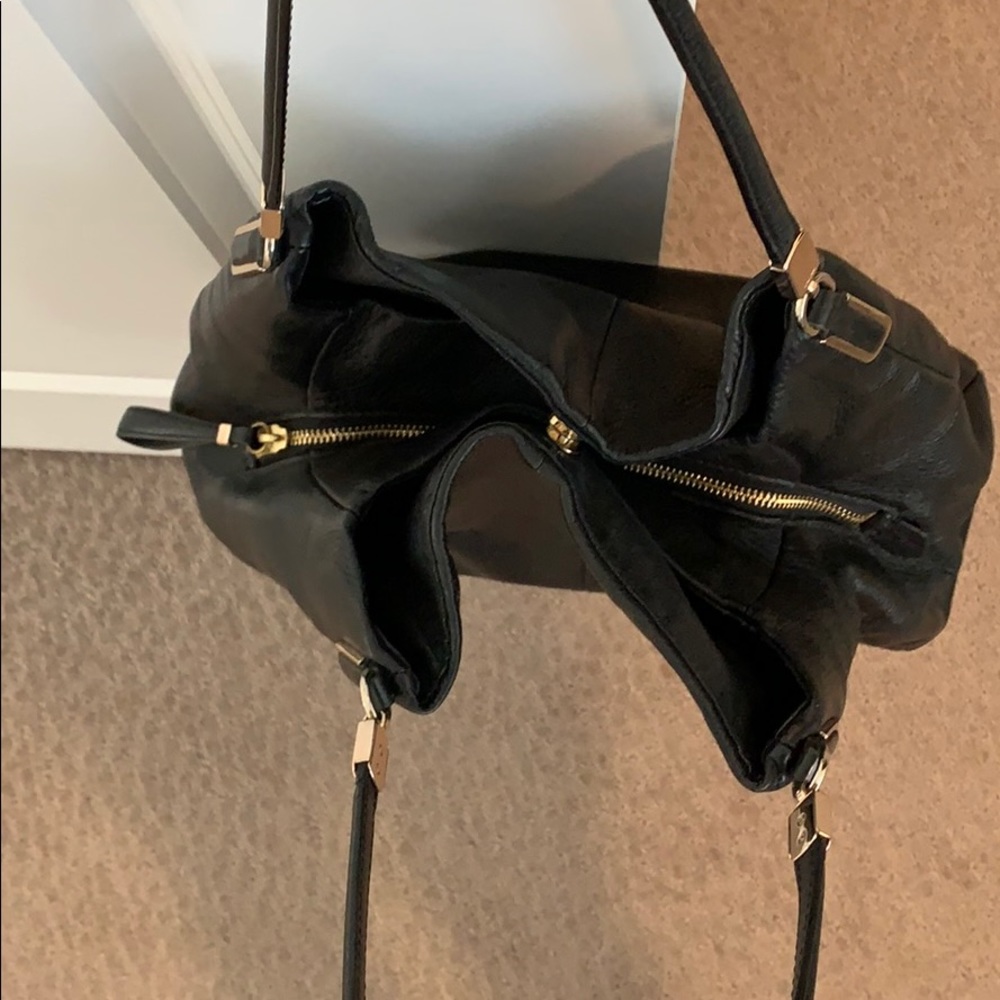 Coach Black Leather Handbag - Picture 2 of 6